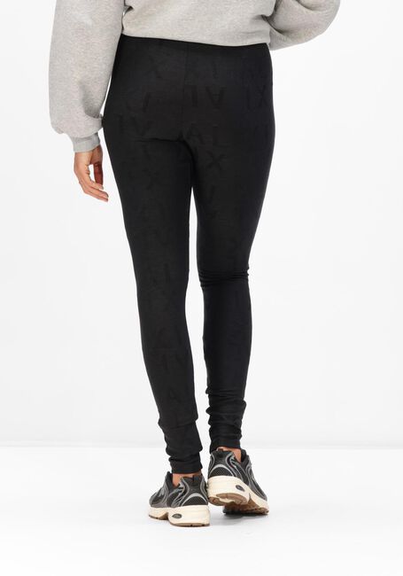 Zwarte ALIX THE LABEL Broeken LADIES KNITTED ALIX JACQUARD LEGGING - large
