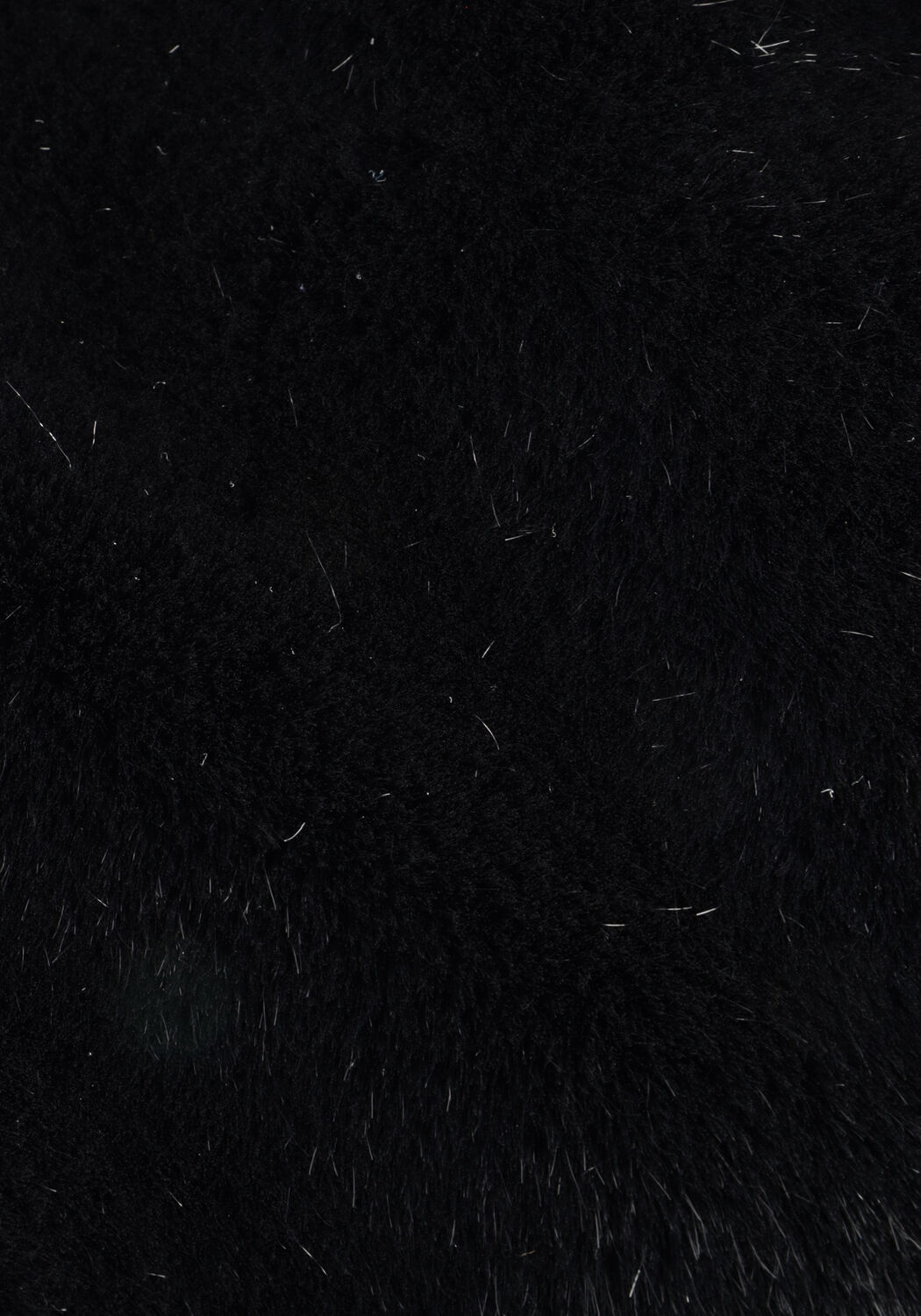 Zwarte STAND STUDIO Faux fur jas MARIA COAT SOFT - large