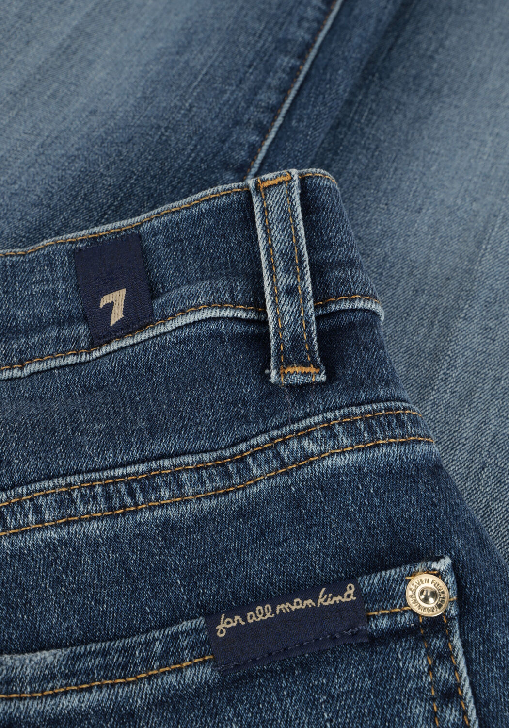 Blauwe 7 FOR ALL MANKIND Bootcut jeans BOOTCUT SOHO LIGHT - large