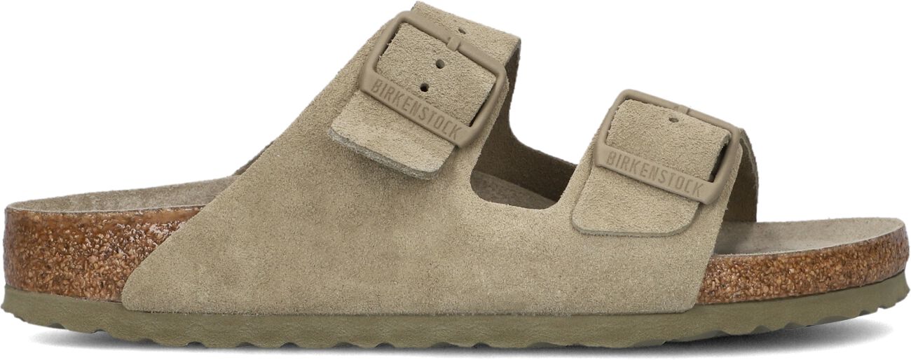 Birkenstock Slippers
Dames Arizona Dames, Maat: 40, Materiaal: Suède, Kleur: Taupe