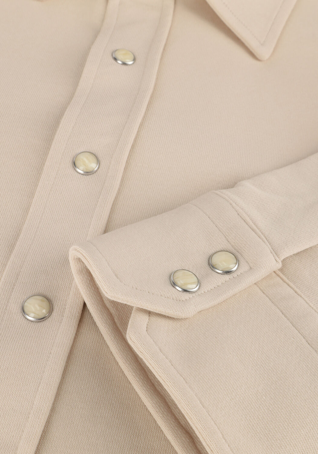 Beige PROFUOMO Casual overhemd OVERSHIRT WESTER - large