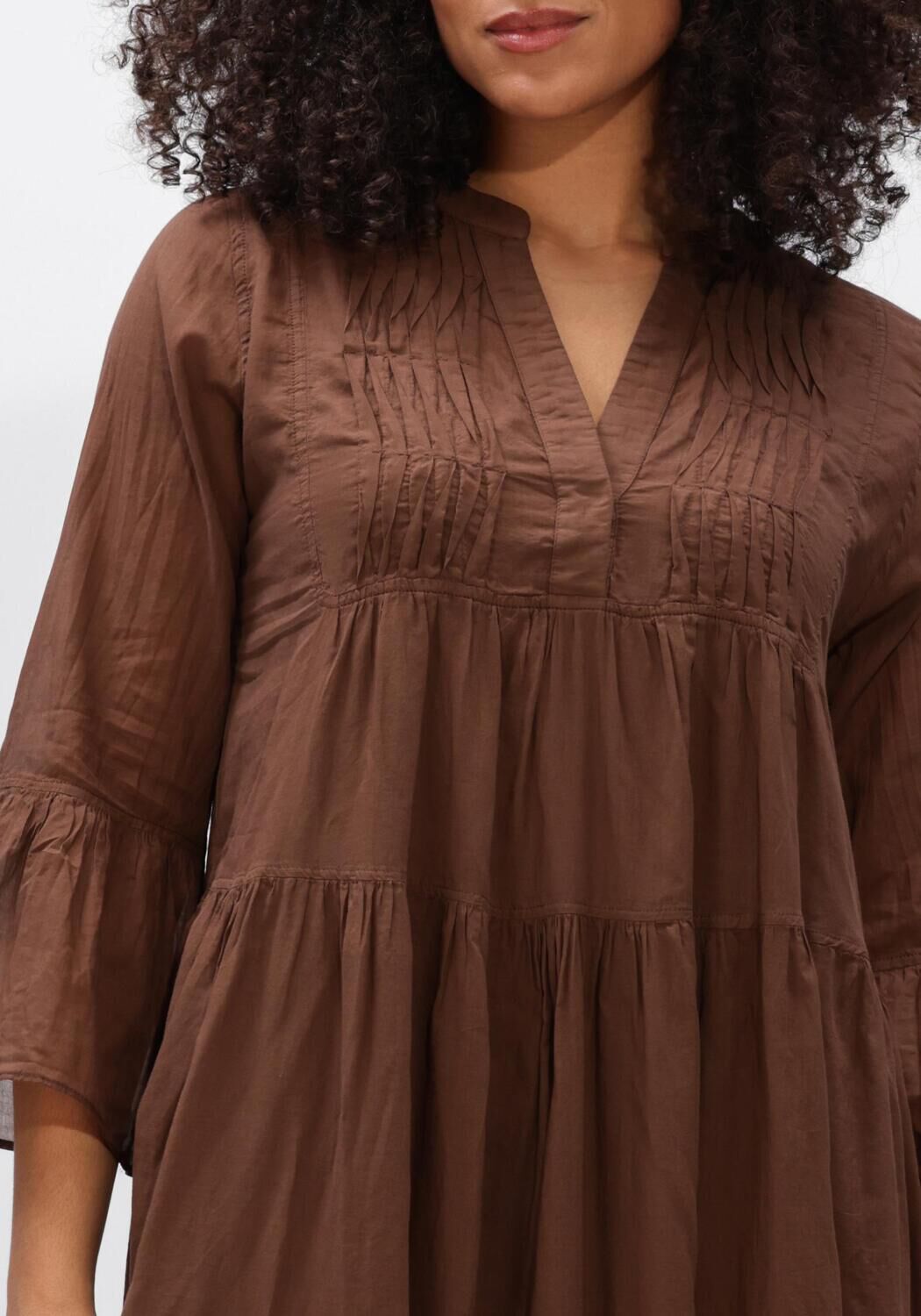 Bruine DEVOTION Maxi jurk AMBER - large