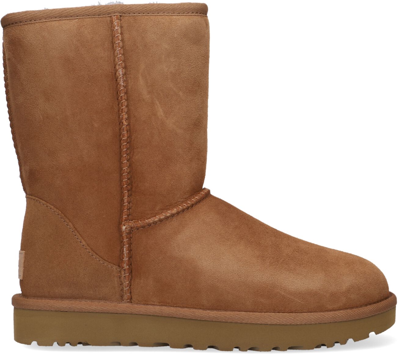 UGG Vachtlaarzen Dames Classic Short Ii, Maat: 36, Materiaal: Suède, Kleur: Camel
