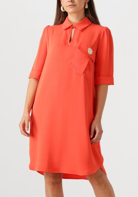 Oranje CAROLINE BISS Mini jurk 1120 - large