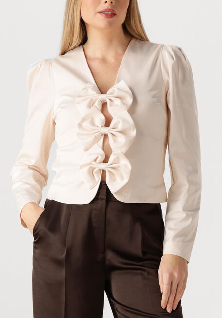 Creme DANTE6 Tops & T-shirts SORALLA BOW DETAIL TOP - large