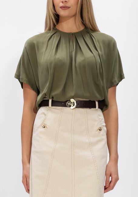 Khaki CAROLINE BISS Blouses 1628 - large