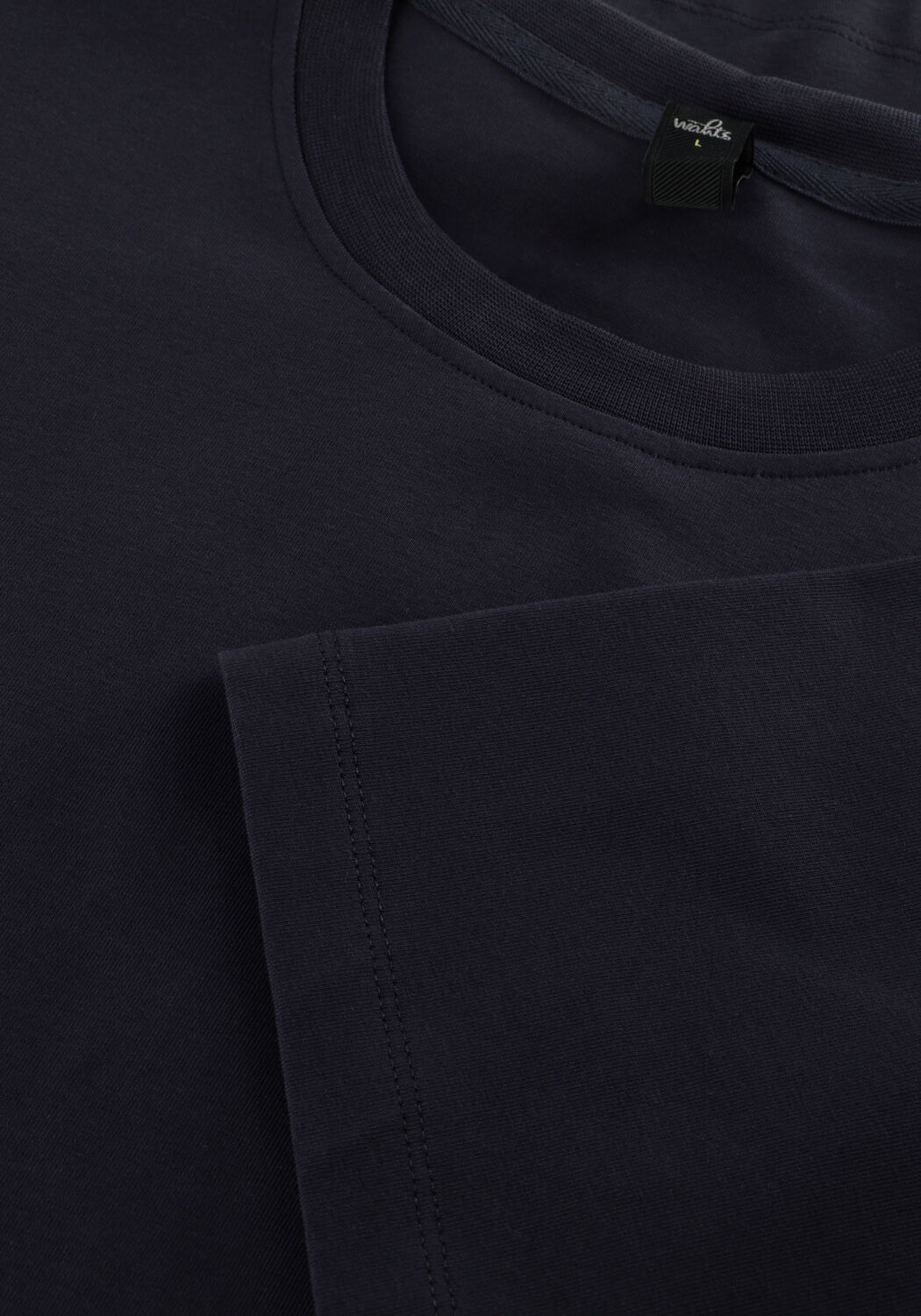 Donkerblauwe WAHTS T-shirt BERKLEY JERSEY STRETCH - large