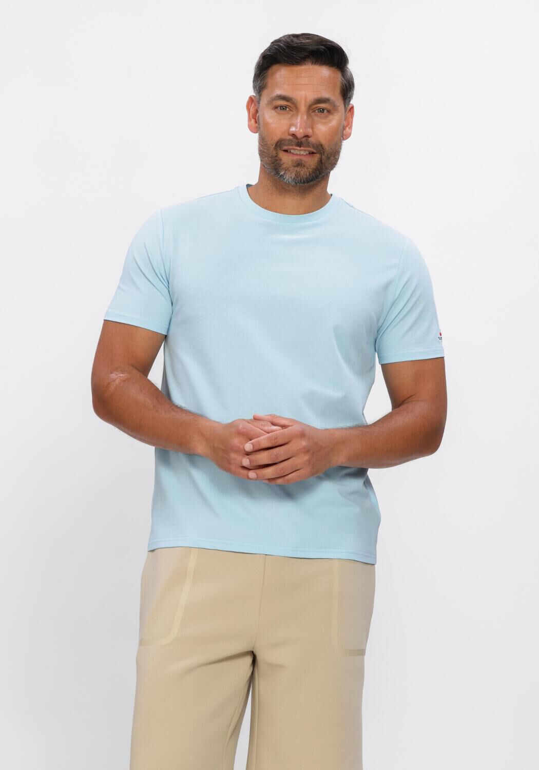 Peuterey T-Shirt Heren Zole 02, Maat: S, Kleur: Lichtblauw afbeelding
