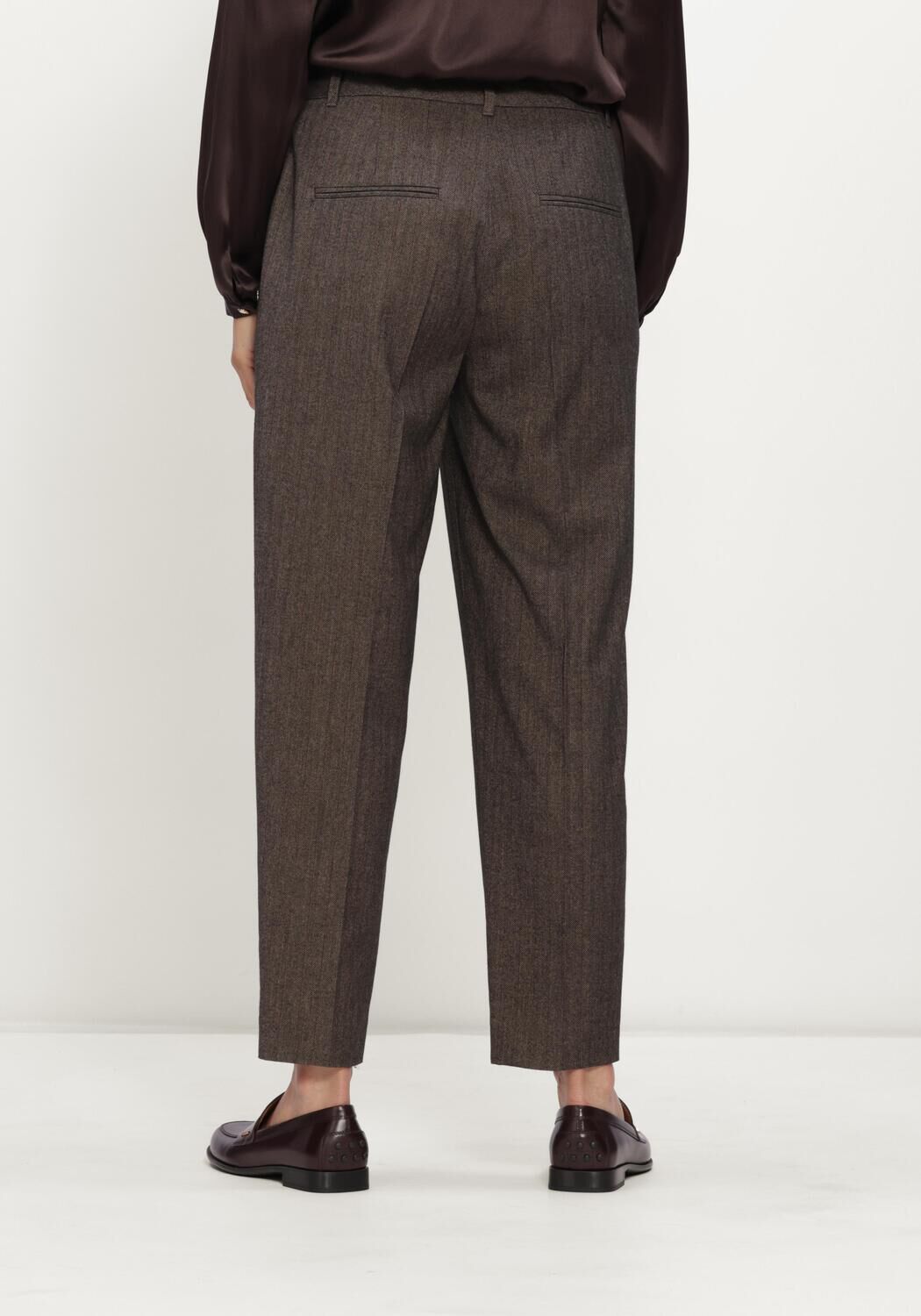 Bruine MARC CAIN COLLECTION Pantalon PANTALON FORDON - large