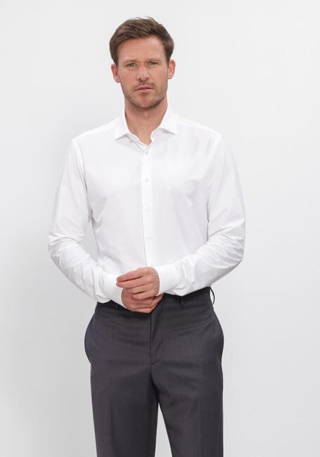 Witte XACUS Klassiek overhemd 11460 ACT558ML VAR070 - large