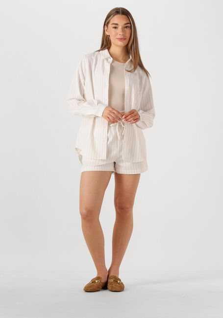 Witte AIMEE THE LABEL Korte broek PAGE STRIPE - large