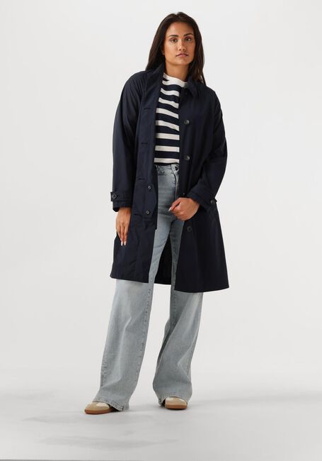 Donkerblauwe WOOLRICH Parka's SUMMER TRENCH - large