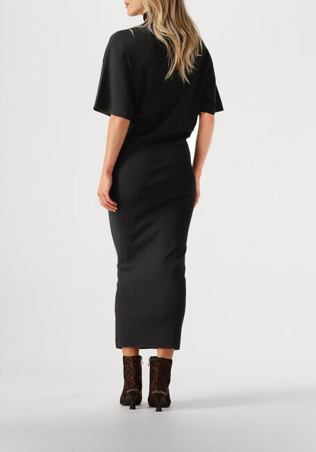 Zwarte HERSKIND Midi jurk CARRIE KNIT DRESS - large