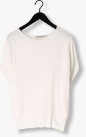 Gebroken wit SUMMUM Top OVERSIZED KNITTED TOP VISCOSE BLEND KNIT Gebroken wit SUMMUM Top OVERSIZED KNITTED TOP VISCOSE BLEND KNIT - medium