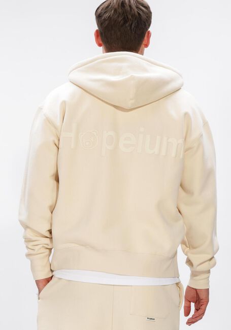 Creme HOPEIUM Sweater LOGO HOODED ZIP - large