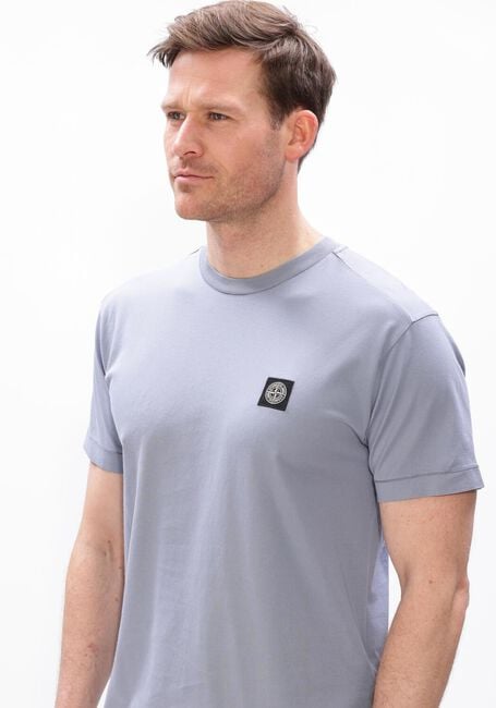 Donkerblauwe STONE ISLAND T-shirt SS T-SHIRT S0013 - large