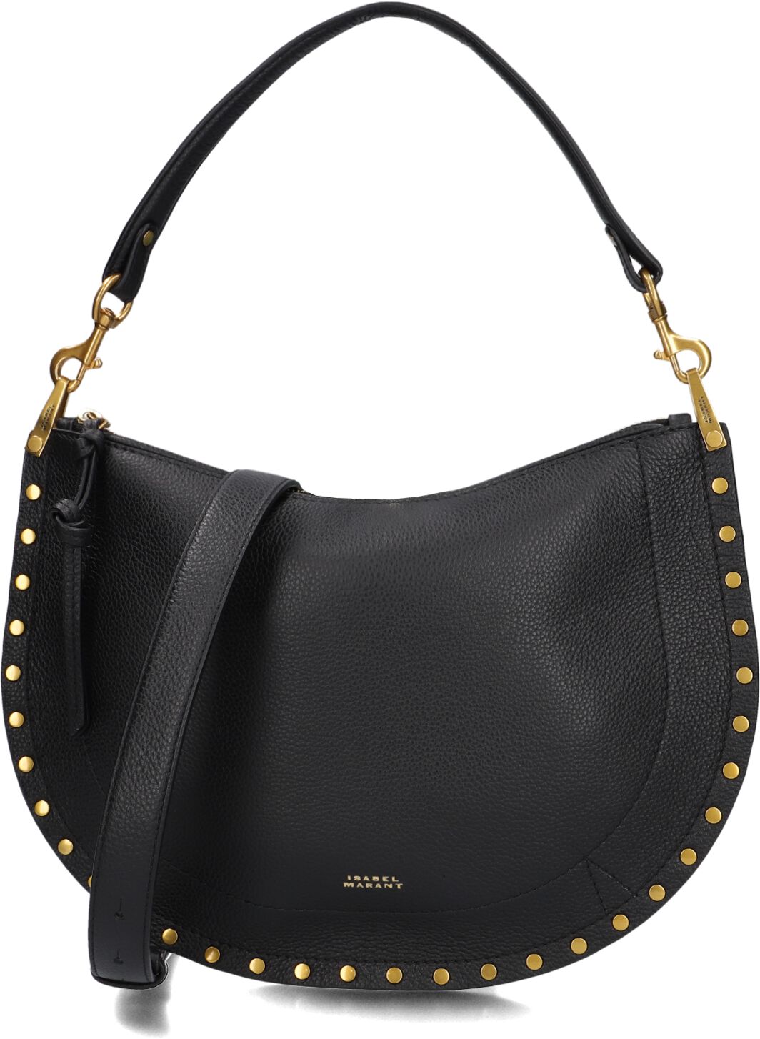 Isabel Marant Isabel Marant Handtas Dames Oskan Sof Zip-gb 25abf0066fa, Materiaal: Leer, Kleur: Zwart