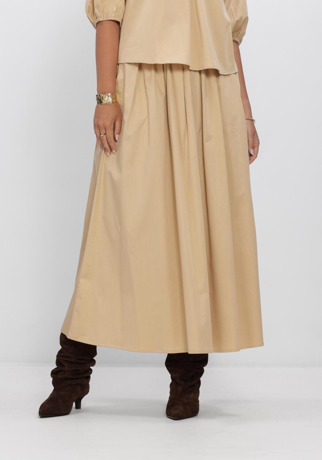Beige AMAYA AMSTERDAM Broeken SUTTON SKIRT - large