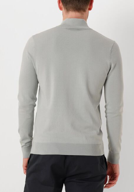 Groene PROFUOMO Trui PULLOVER HALF ZIP - large