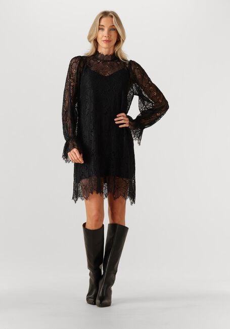 Zwarte SUNCOO Mini jurk CARA - large