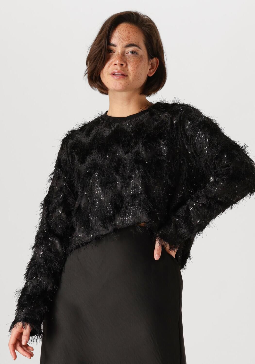 Aimee the Label Trui Dames Franka, Maat: M, Kleur: Zwart
