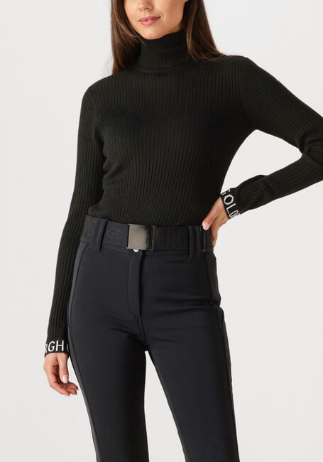 Zwarte GOLDBERGH Coltrui MIRA LONG SLEEVE KNIT SWEATER - large