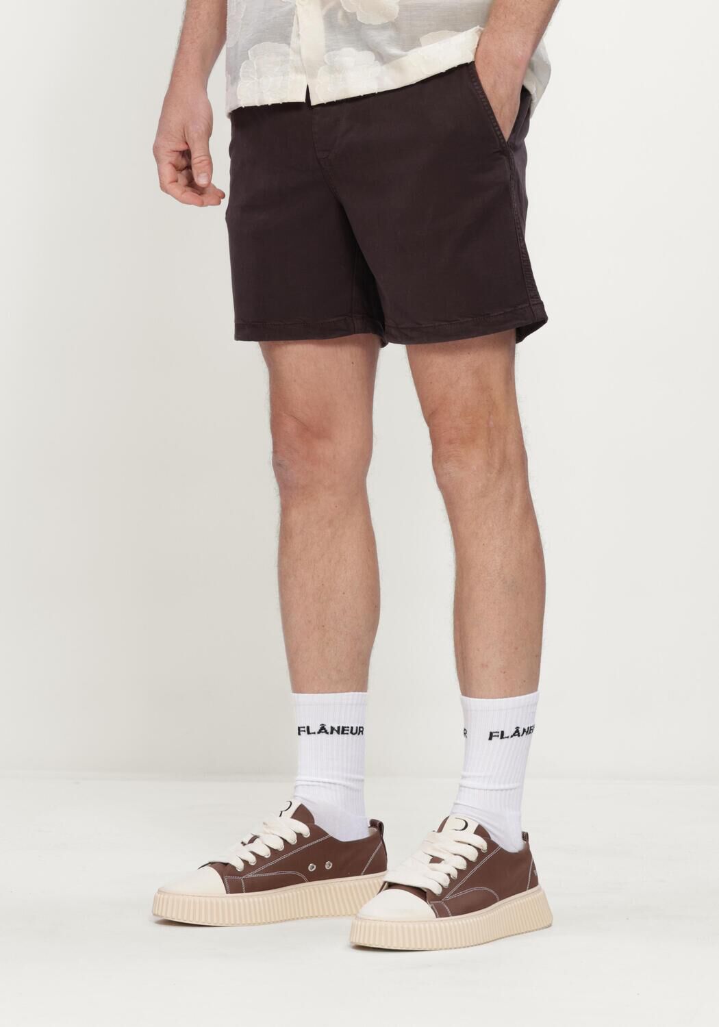 Taupe NN.07 Korte broek GREGOR SHORTS 1154 - large