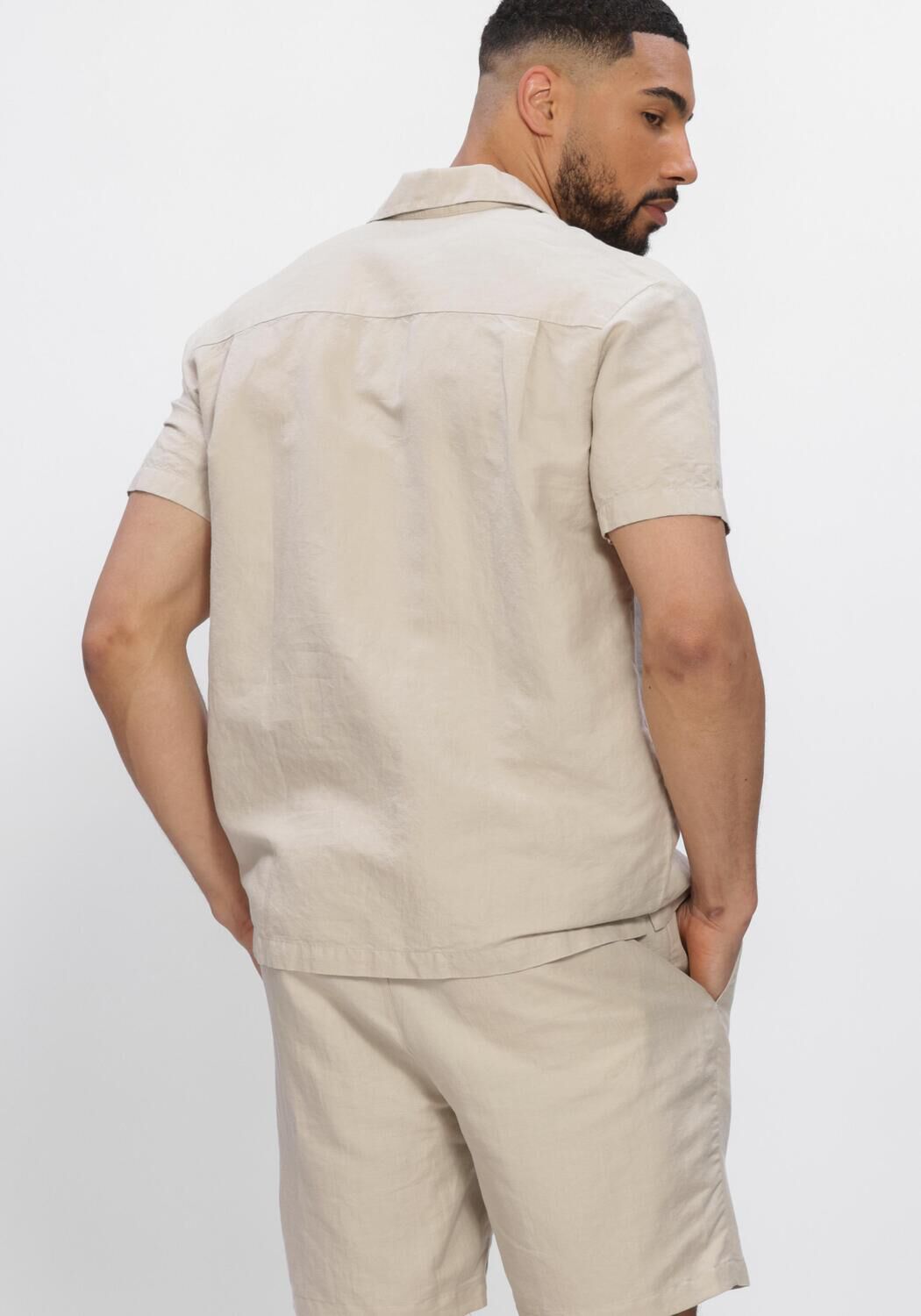 Beige WAHTS Casual overhemd TANNER - large