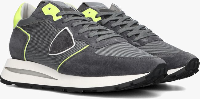 Grijze PHILIPPE MODEL Lage sneakers TROPEZ HAUTE LOW MAN Grijze PHILIPPE MODEL Lage sneakers TROPEZ HAUTE LOW MAN - large