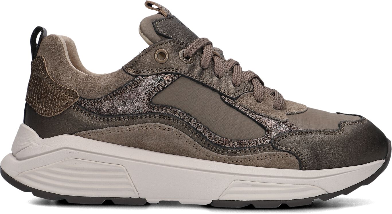 Xsensible Lage Sneakers Dames Combi G Sneaker, Maat: 36, Materiaal: Suède, Kleur: Taupe