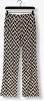 Zwarte SUMMUM Pantalon PANTS ZIG ZAG CROCHET Zwarte SUMMUM Pantalon PANTS ZIG ZAG CROCHET - medium