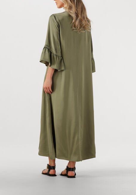 Olijf NEMA Maxi jurk N141 - large