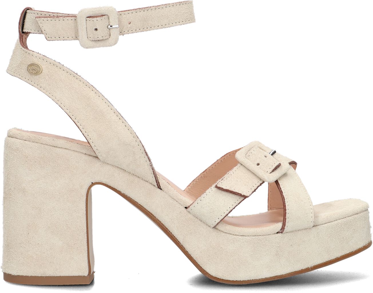 Fred de la Bretoniere Sandalen
Dames 163010180, Maat: 39, Materiaal: Suède, Kleur: Beige