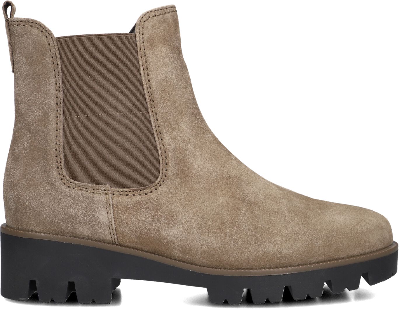 Gabor Chelsea Boots Dames 051, Maat: 40, Materiaal: Suède, Kleur: Taupe