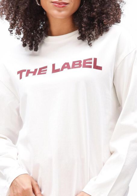 Witte ALIX THE LABEL Tops & T-shirts LADIES KNITTED THE LABEL LONGSLEEVE TOP - large