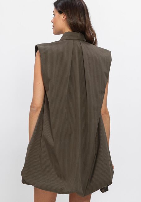 Khaki JOHNY Mini jurk EZRA DRESS - large