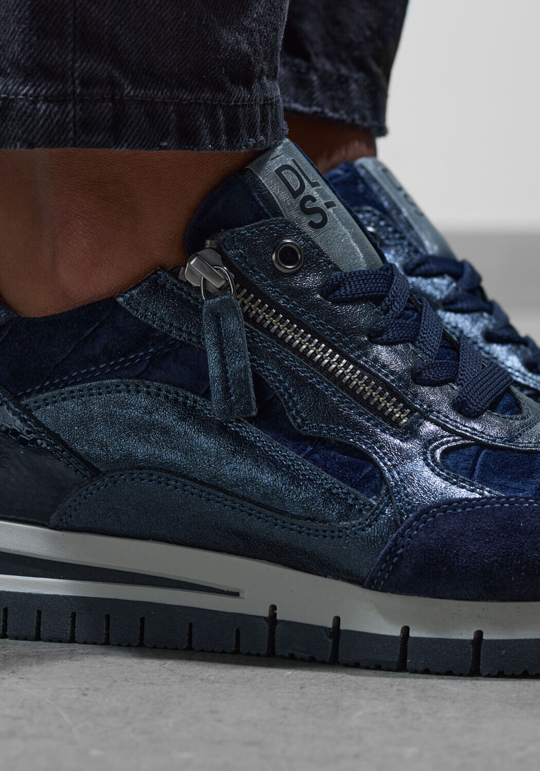 Blauwe DL SPORT Lage sneakers 6329 - large