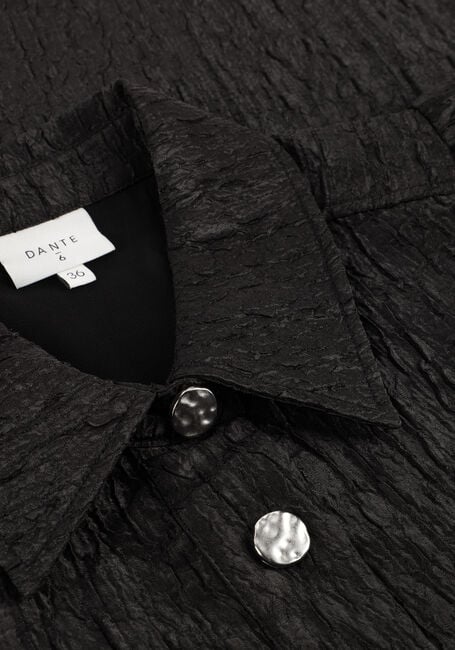 Zwarte DANTE6 Mini jurk KODA SHIRT DRESS - large