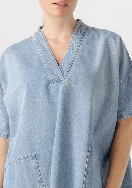 Lichtblauwe PENN & INK Mini jurk DRESS - large