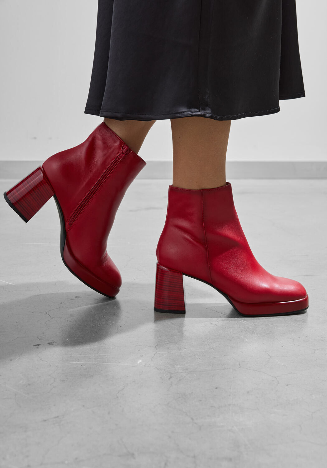 Rode HISPANITAS Enkellaarsjes HI243674 - large