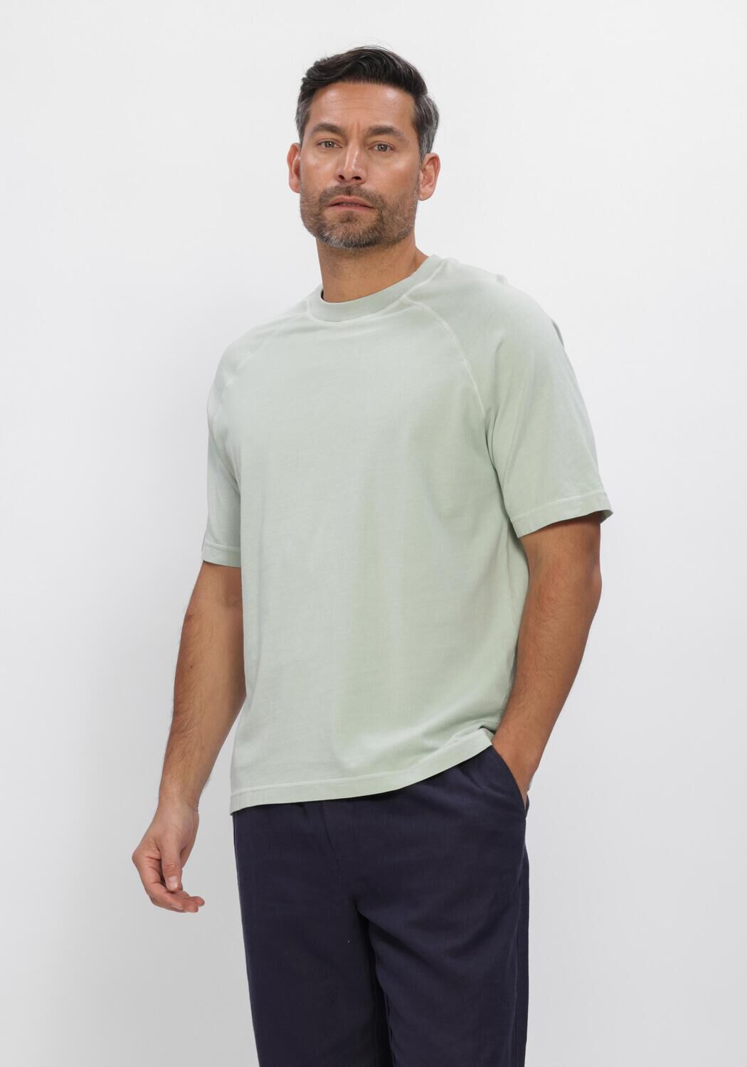 Drykorn T-Shirt Heren Mavian 520005, Maat: M, Kleur: Mint afbeelding 1