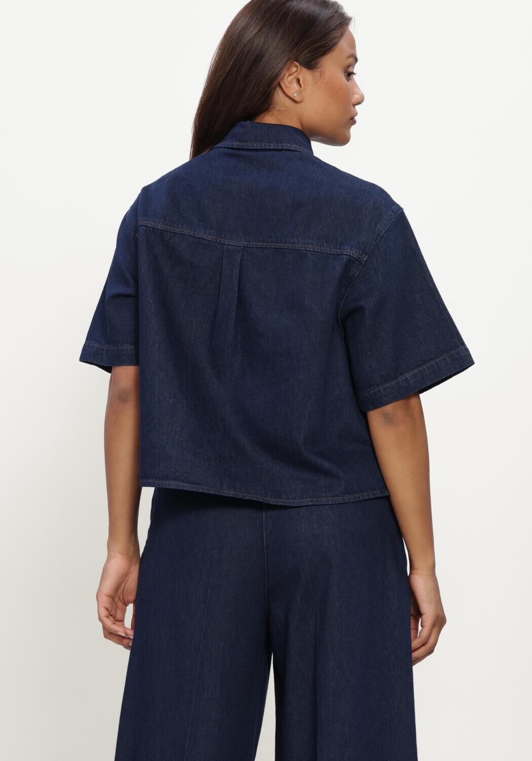 Donkerblauwe ANINE BING Blouses LINCOLN SHIRT - large