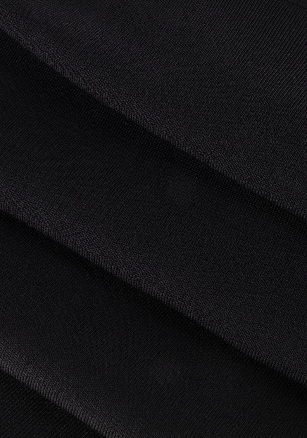 Zwarte HERSKIND Midi jurk CARRIE KNIT DRESS - large