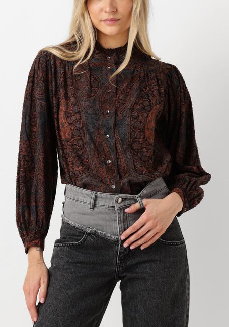 Zwarte ANTIK BATIK Blouses TAJARO BLOUSE - large