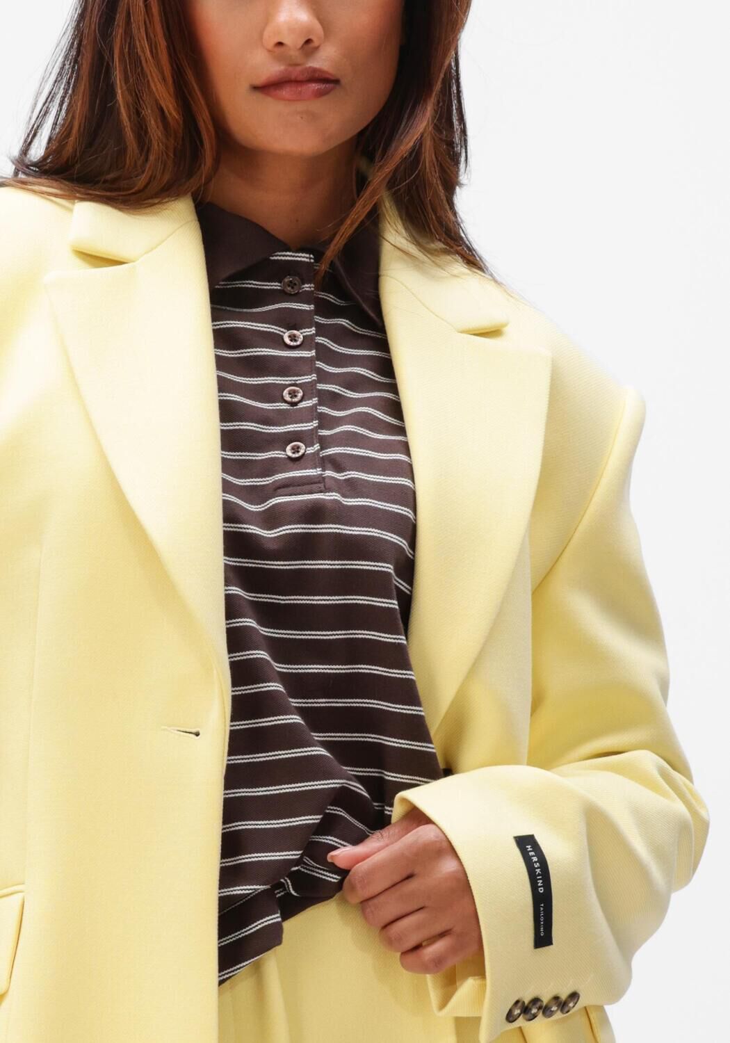 Butter yellow HERSKIND Blazer SHELIA - large