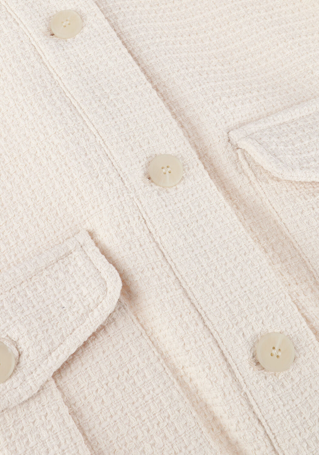 Beige MINUS Vest AVANA BOUCLE VEST - large