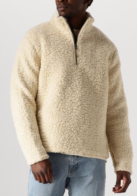 Ecru FORÉT Trui WAVE HALF ZIP - large