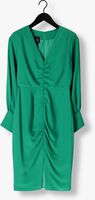 Groene ACCESS Mini jurk RUCHED DRESS WITH V NECKLINE Groene ACCESS Mini jurk RUCHED DRESS WITH V NECKLINE - medium