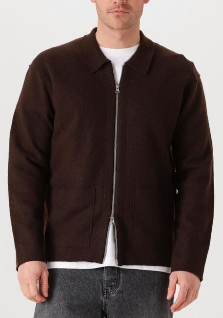 Bordeaux NN.07 Overshirts JONAS FULL ZIP 6398 - large