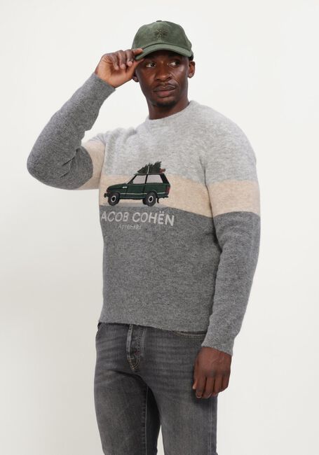 Multi JACOB COHEN Trui GIROCOLLO RASATO RICAMO RANGE ROVER - large
